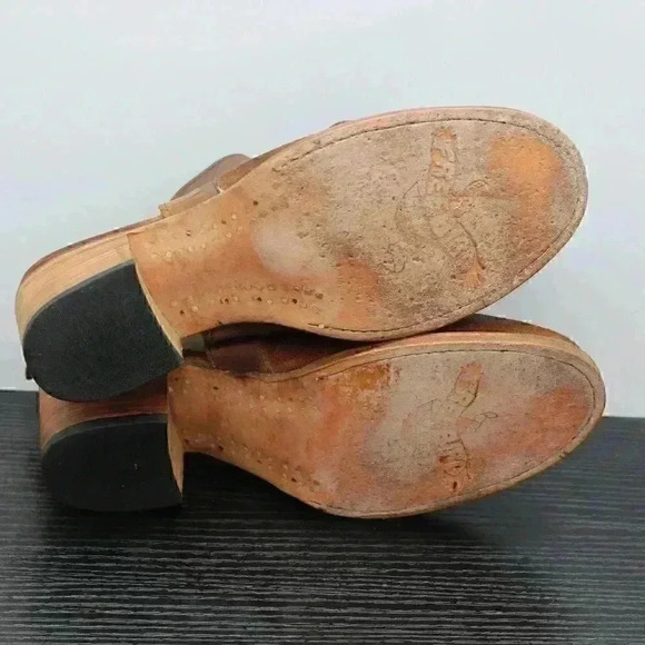 Freebird Leo by Steve Madden Women's Distressed Brown Suede Clog Bootie Size 10 - Picture 10 of 11